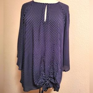 Polka dota tops size 1X